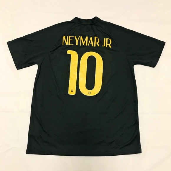 Nike Other - Nike Dri Fit Authentic Brazil Jersey Neymar Jr